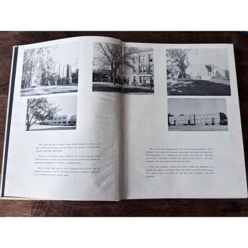 1960‎ The La Crosse Wisconsin State College Yearbook University Year Book UWL